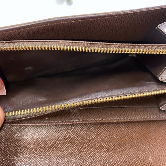 AUTHENTIC Louis Vuitton Damier Azur Wallet on Chain - Picture 13 of 15